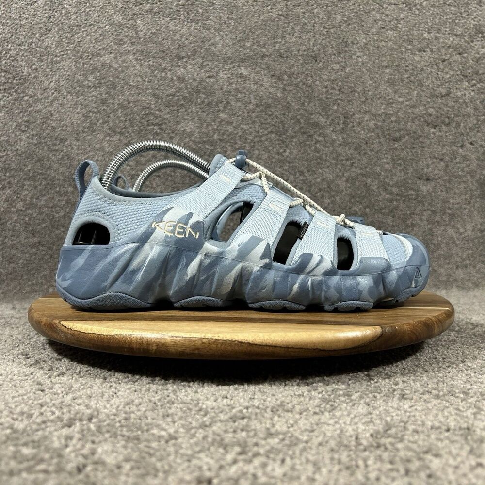 KEEN Hyperport H2 Women’s Size 10 Blue Camo Waterproof Water Hiking Sandals Used